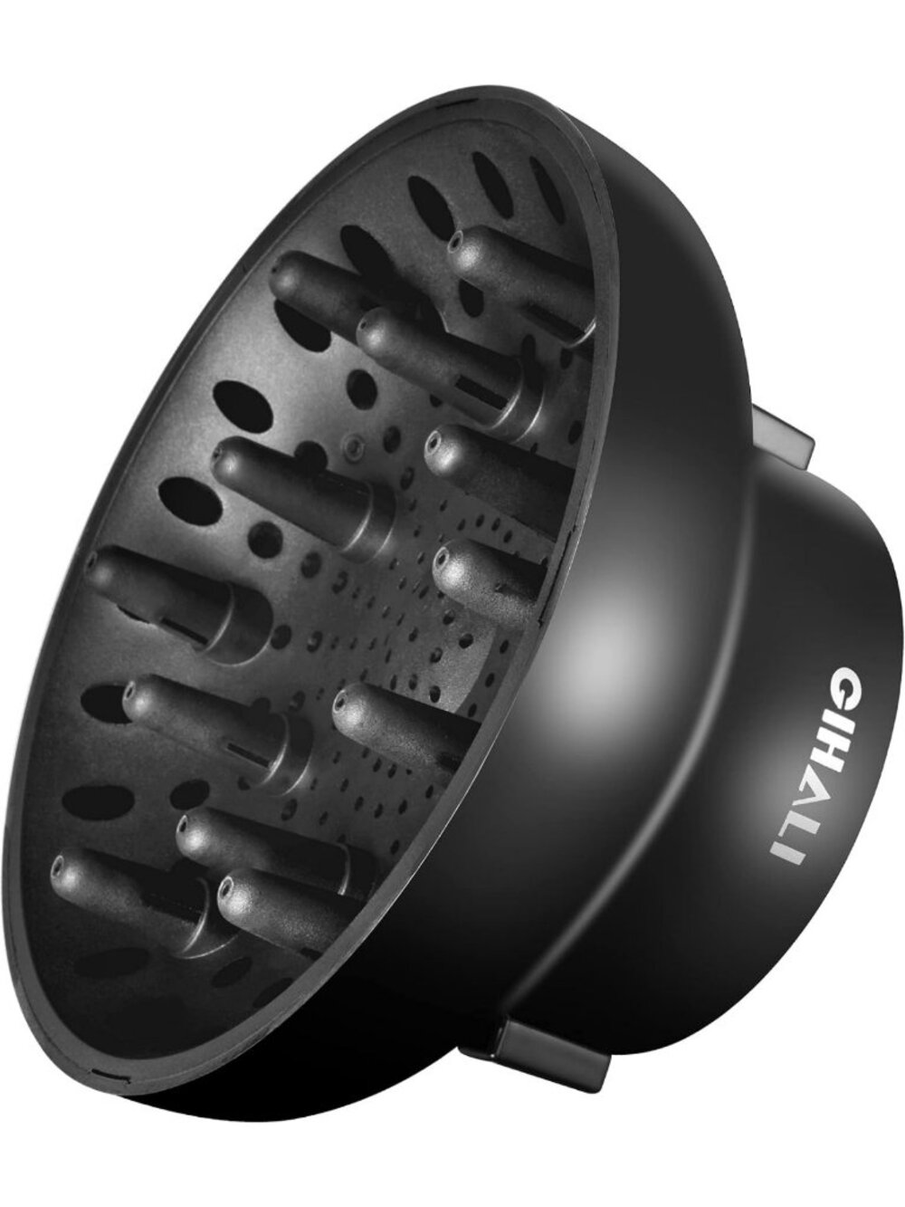 Universal Hair Diffuser for Curly & Wavy Hair - Sturdy 1.7-2.6 Inch Dryer